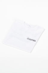 "No Cappuccino After 11am" Tee<br>White