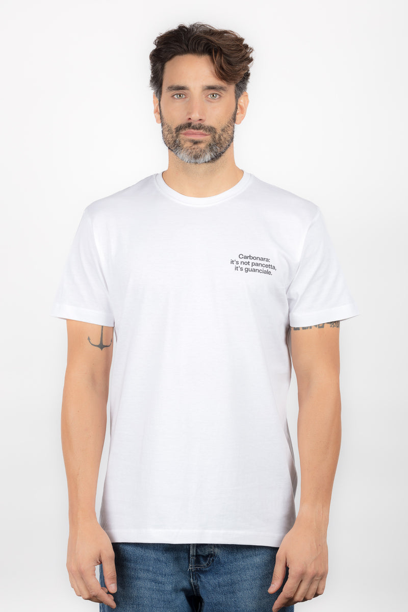 "No Cappuccino After 11am" Tee<br>White